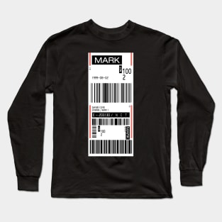 NCT's MARK's TAG - RESONANCE Long Sleeve T-Shirt